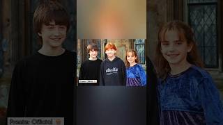 Harry Potter cast Now and Then harrypotter voldemort dracomalfoy edit shorts [upl. by Burrow]