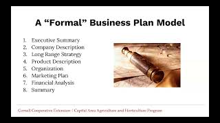 Business Planning for Agritourism [upl. by Akemeuwkuhc]