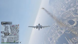 GTA Online B11 Strikeforce Vs Hyrda  Best Dogfight [upl. by Gabrila371]