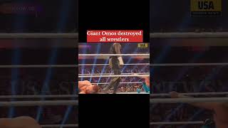 Giant Omos 🔥  Royal Rumble  WWE shorts [upl. by Ramsden]