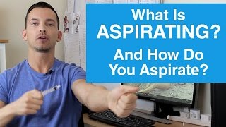 What Is Aspirating And How Do You Aspirate [upl. by Martsen]