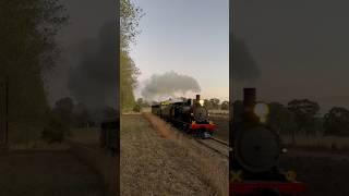 TRAINS AM22 Steam Loc0 Rx207 ‘Dean Harvey’ completes its steam test throu the Adelaide Hills 18524 [upl. by Jariv484]