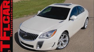 2015 Buick Regal GS 060 MPH Performance Review A Pontiac by any other name [upl. by Wiedmann]