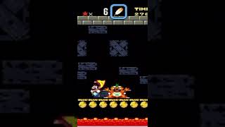 Super Mario World Morton Koopa Jr Battle shorts viral supermarioworld [upl. by Cannon]