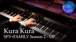 Kura Kura Special ver for Anya  SPY×FAMILY S2 OP Piano  Ado [upl. by Lennon]