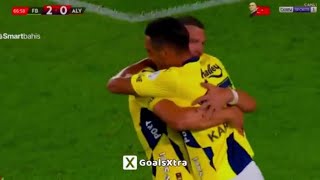 Edin Dzeko Goal Fenerbahçe Vs Alanyaspor 30 All Goals Results Extended Highlights [upl. by Arden]