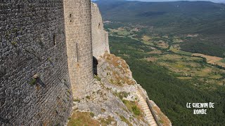 Château de Peyrepertuse  Une Citadelle du Vertige au Pays Cathare [upl. by Maice]