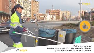 Prevención riesgos laborales Inagra peón de limpieza [upl. by Mimi771]