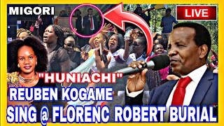 REUBEN KIGAME LIVE PERFORMANCE  HUNIACHI AT FLORENCE ROBERT BURIAL  UMEAIDI WEWE BUANA HUNIACHI [upl. by Accebar]