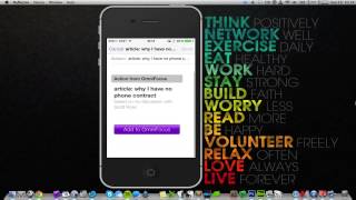 Review of OmniFocus 2 for iPhone  iOS 7 [upl. by Nov]