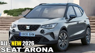 2026 SEAT ARONA  Your Next MustHave SUV [upl. by Naldo]