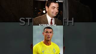 Ronaldo vs Mr bean goat Ronaldo mrbean edit  fútbol [upl. by Acinomaj]