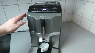 Siemens EQ3  Kaffeevollautomat im AlltagsTest [upl. by Doubler]