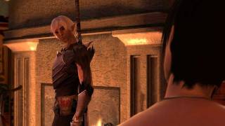 Dragon Age 2 Fenris Romance 6 Romance scene Friendship Fem Hawke [upl. by Anelem715]