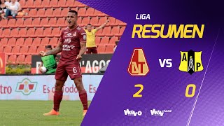 Tolima vs Alianza Petrolera Resumen y goles  Liga BetPlay Dimayor 2022  2  Fecha 17 [upl. by Inavoj]