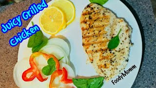 PEPPER GRILLED CHICKEN   HOW TO MAKE GRILLED CHICKEN AT HOME  HEALTHY CHICKEN SNACK [upl. by Lacee]