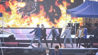 161018 방탄소년단 BTS FIRE 불타오르네 카메라 리허설 Rehearsal 전체 직캠 Fancam 시흥열린음악회 by Mera [upl. by Ettenad]