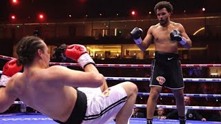 Moses Itauma England vs Ilja Mezencev Germany  TKO Full Fight Highlights [upl. by Xavler]