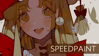 【Speedpaint】Mushroom Witch [upl. by Rennob]