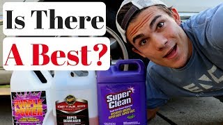 Best Auto Degreaser Super Clean Super Degreaser Purple Power [upl. by Wrennie141]