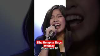 Elha Nympha with ASAP New Gen Birit Divas Sings Whitney Houston Song elha [upl. by Aek]