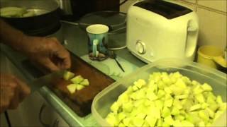 Chayote  Choko Blanching Chokos for the Freezer [upl. by Catie]