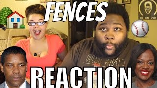 Fences Official Trailer 2 Reaction [upl. by Ysac]