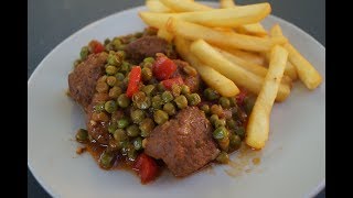 Boulettes de viande hachée de boeuf sauce tomate [upl. by Nodyarg]