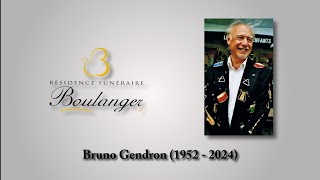 Bruno Gendron 1952  2024 [upl. by Nohtiek944]