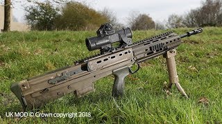 Trying out the British Armys new assault rifle [upl. by Nicks]