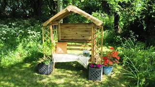 How to build amp treat a garden Arbour with Toolstation products  Toolstation [upl. by Dyane]