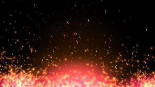 8K Digital Fire Sparks Effect 4320p For Video Editors Free Moving Background VJ CGI Loops AAVFX [upl. by Enyal]