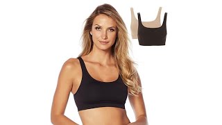 Yummie Seamless ScoopNeck Bra 2pack [upl. by Rodgiva]