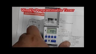 How to program Digital switch timer [upl. by Tennes283]