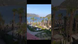 Icmeler Beach From Marti Resort Window Marmaris Turkey [upl. by Amhser923]