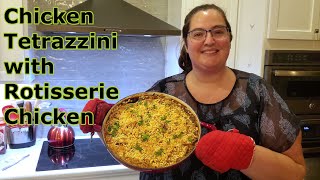 Chicken Tetrazzini With Rotisserie Chicken Gluten Free [upl. by Aisatal495]