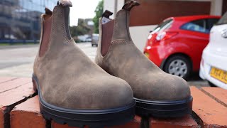 Blundstone 585 Rustic Brown Unboxing And Review [upl. by Venita]