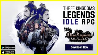 Three Kingdoms  Idle Chronicle Gameplay Android Primeros Minutos newgame mobilegame android [upl. by Drucill]