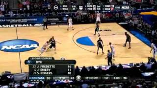 Jimmer Fredette vs Gonzaga [upl. by Luci450]