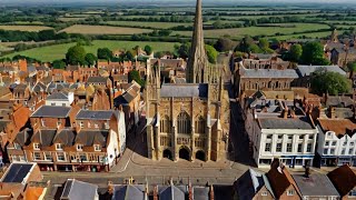 LOUTH WALKING TOUR ENGLISH COUNTRYSIDE Lincolnshire The Wolds Travel Guide 4K [upl. by Beetner]