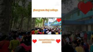 Jhargram Raj college Annual Function2022🎊 [upl. by Drisko]