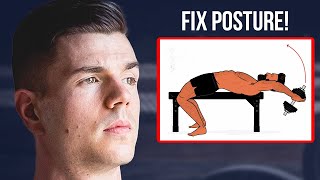 How To Fix Your Posture 3 Exercises Only [upl. by Rustie]