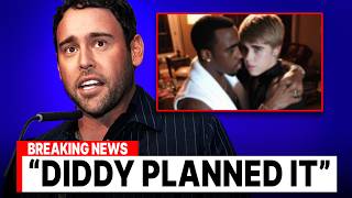 Scooter Braun Slips Up on how he tricked Justin Bieber to Sleep With Diddy [upl. by Quick]