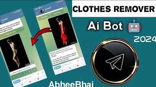 27ai cloth remover telegram bot Telegram ai girl image misuse  New ai on tg by AbheeBhai [upl. by Bartlet]