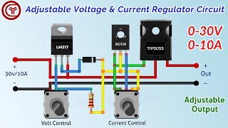 030v 010A variable power supply Adjustable voltage and current [upl. by Quiteri]