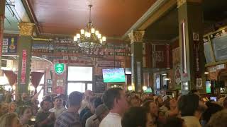 England goal reaction vs Croatia Three Lions Pub in Denver [upl. by Annairam]