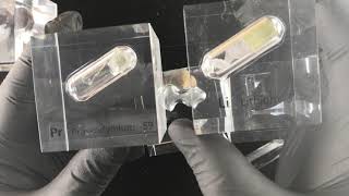 Casting failures of Luciteria Science Lucite acrylic element cubes [upl. by Rayle]