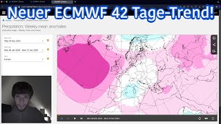 Trend bis Neujahr  ECMWF 42TageTrend wetter [upl. by Arlette826]