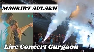 🚨Mankirt Aulakh Live Concert With Pranjal Dahiya New year Celebration Gurgaon😎 [upl. by Ellah848]