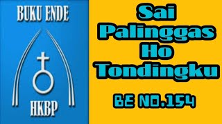 BE No154 Sai Palinggas Ho TondingkuLirikMusikKaraoke [upl. by Assirual]